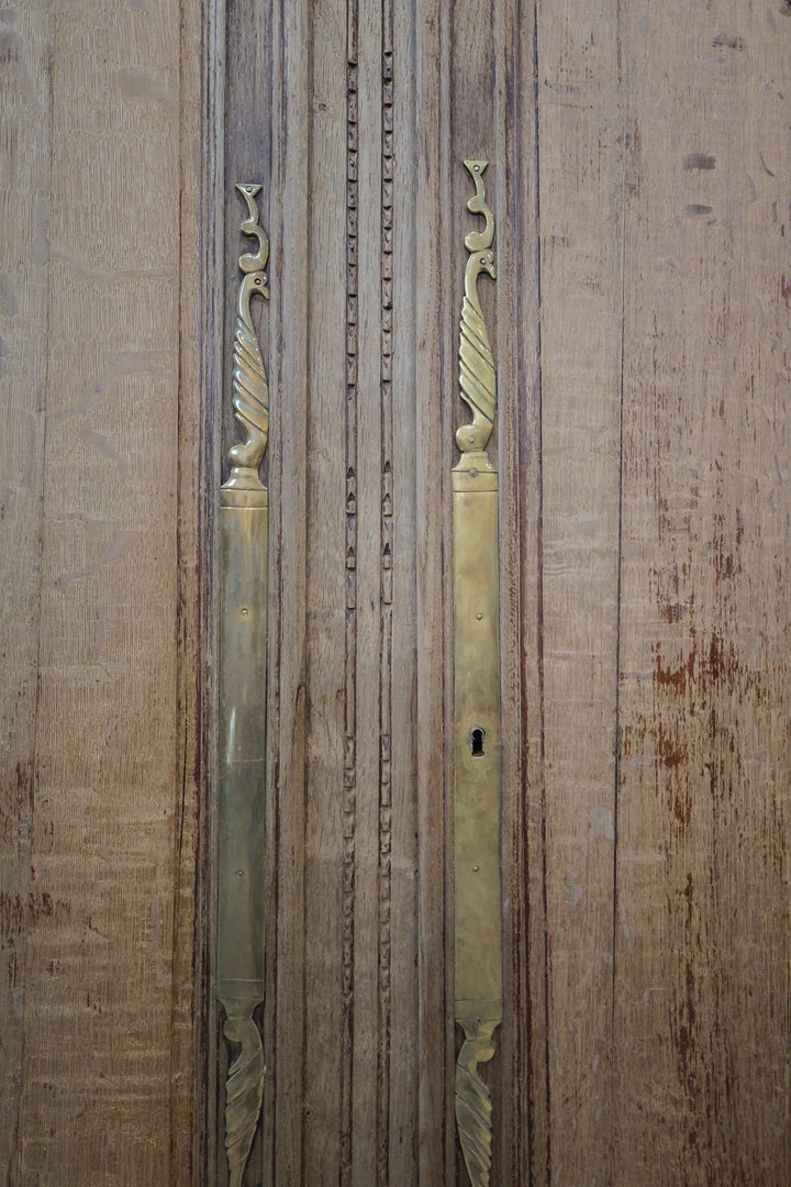 19th Century Marriage Armoire