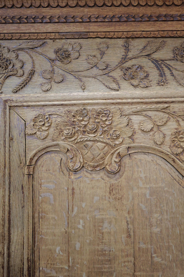 19th Century Marriage Armoire