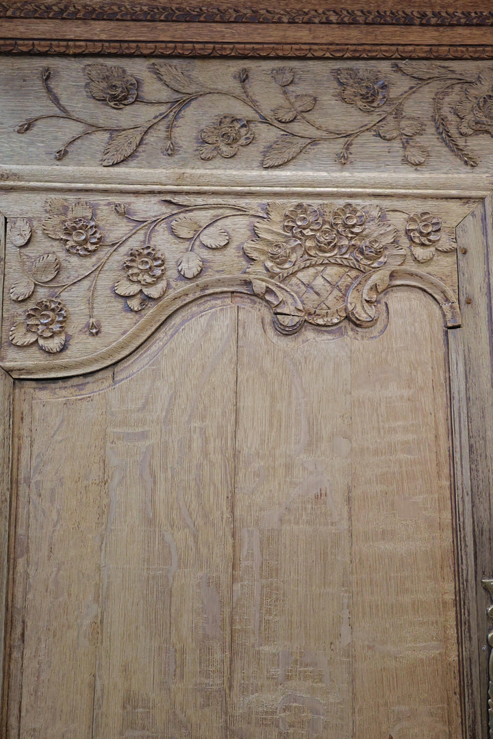 19th Century Marriage Armoire