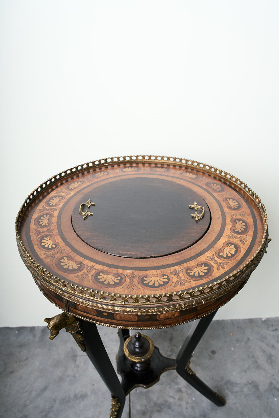 French Standing Jardiniere/side table