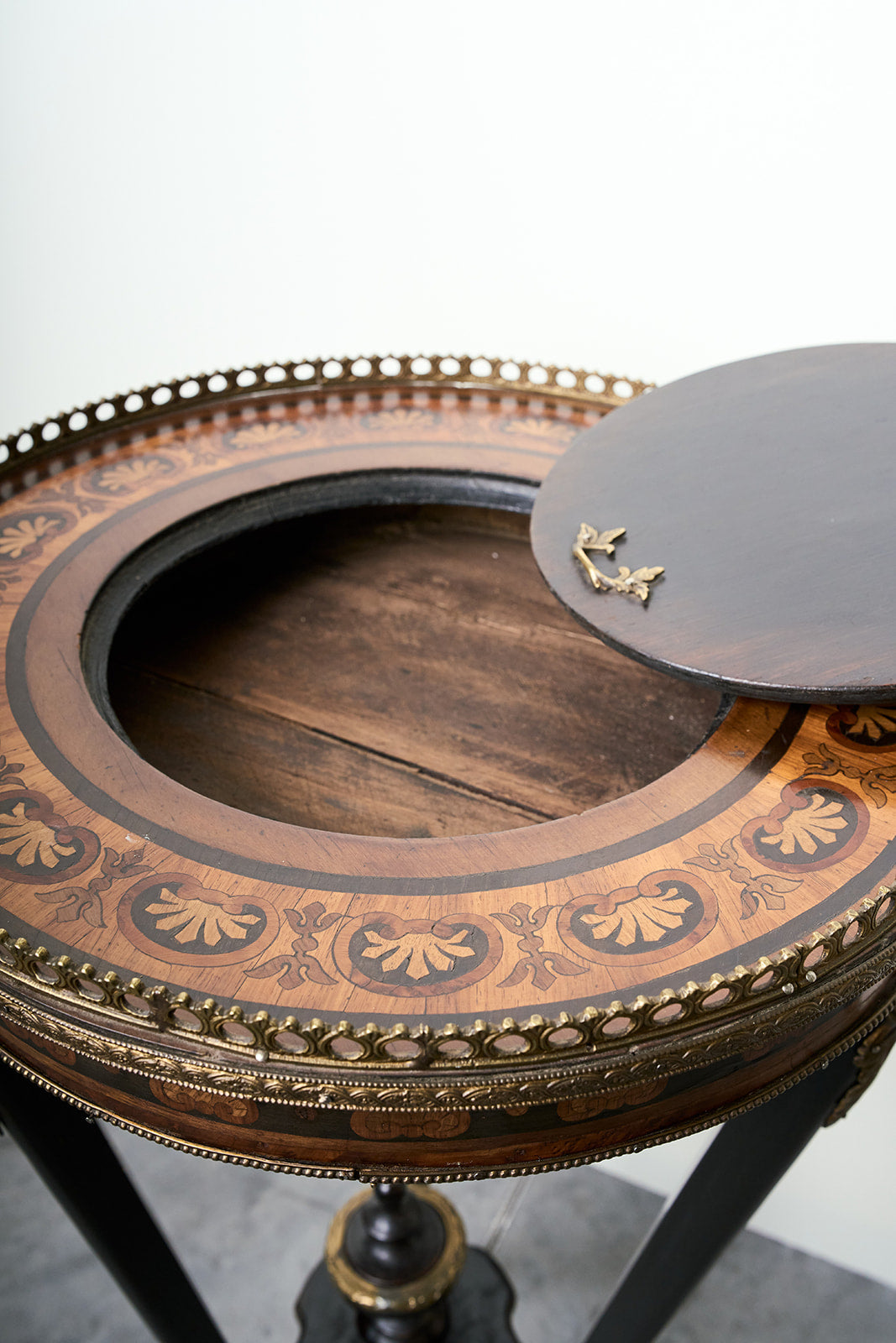 French Standing Jardiniere/side table