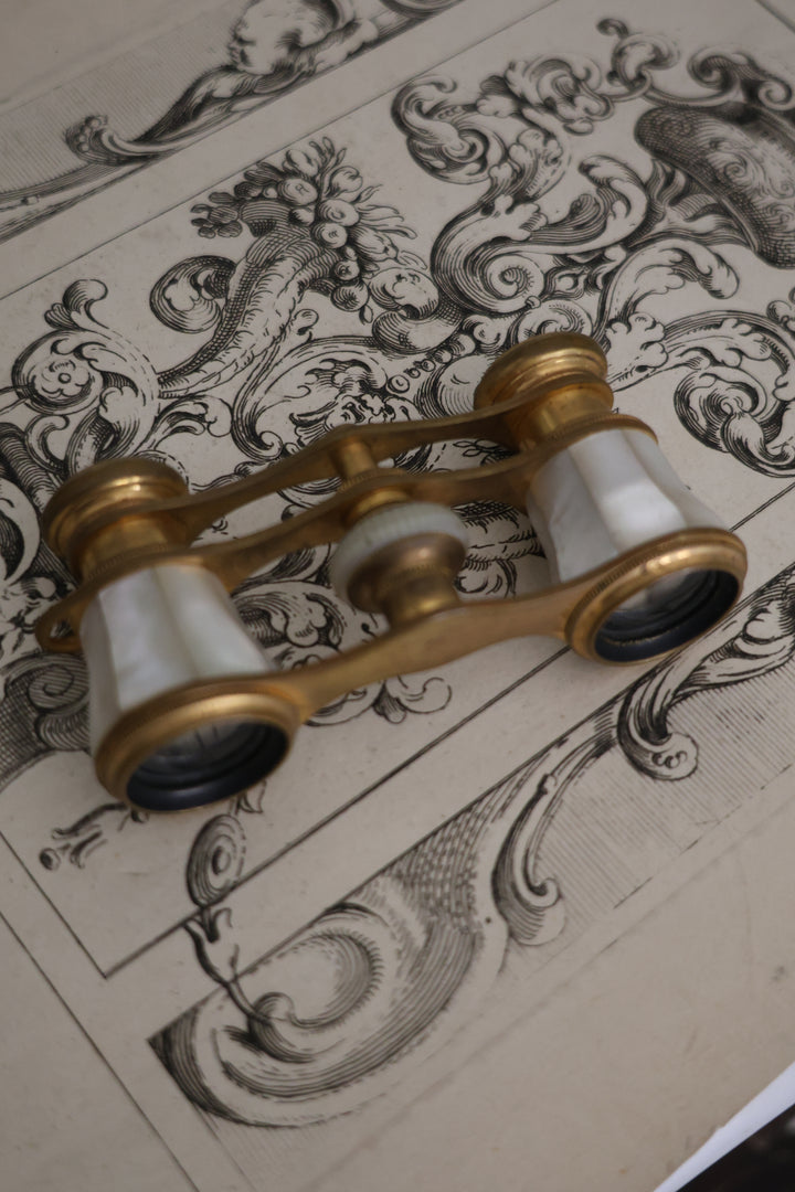 Mini Mother of Pearl Opera Glasses