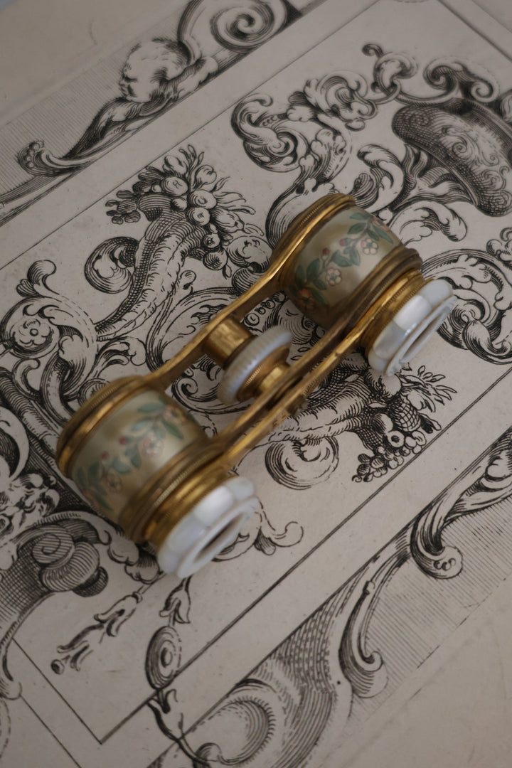 French Enamel Opera Glasses