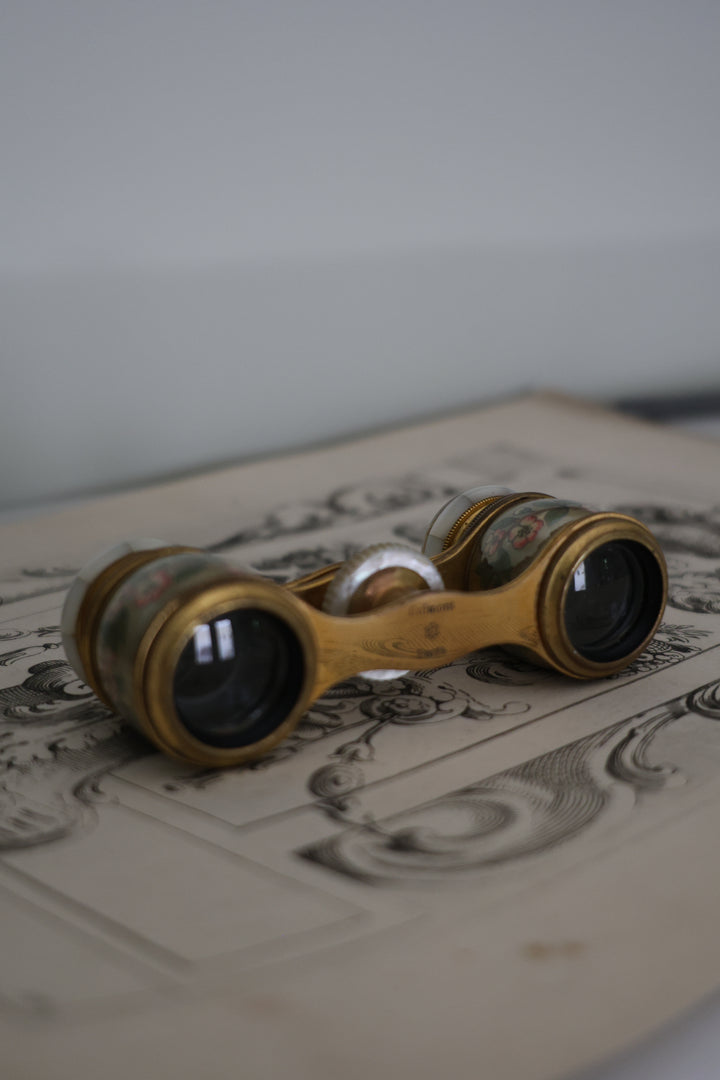 French Enamel Opera Glasses