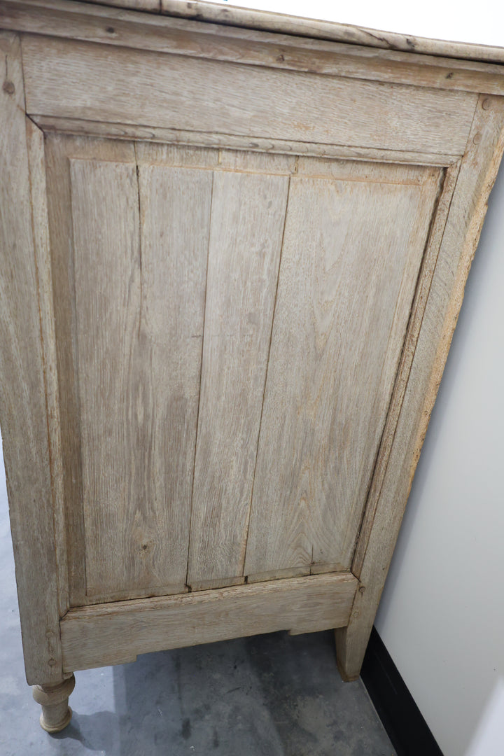 18th Century Louis XVI Bleached Oak Commode