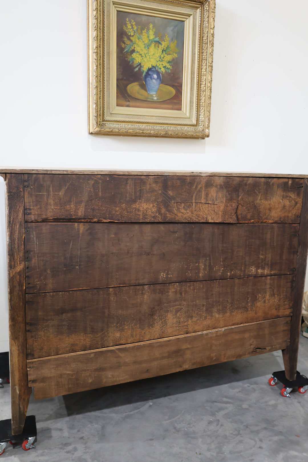 18th Century Louis XVI Bleached Oak Commode