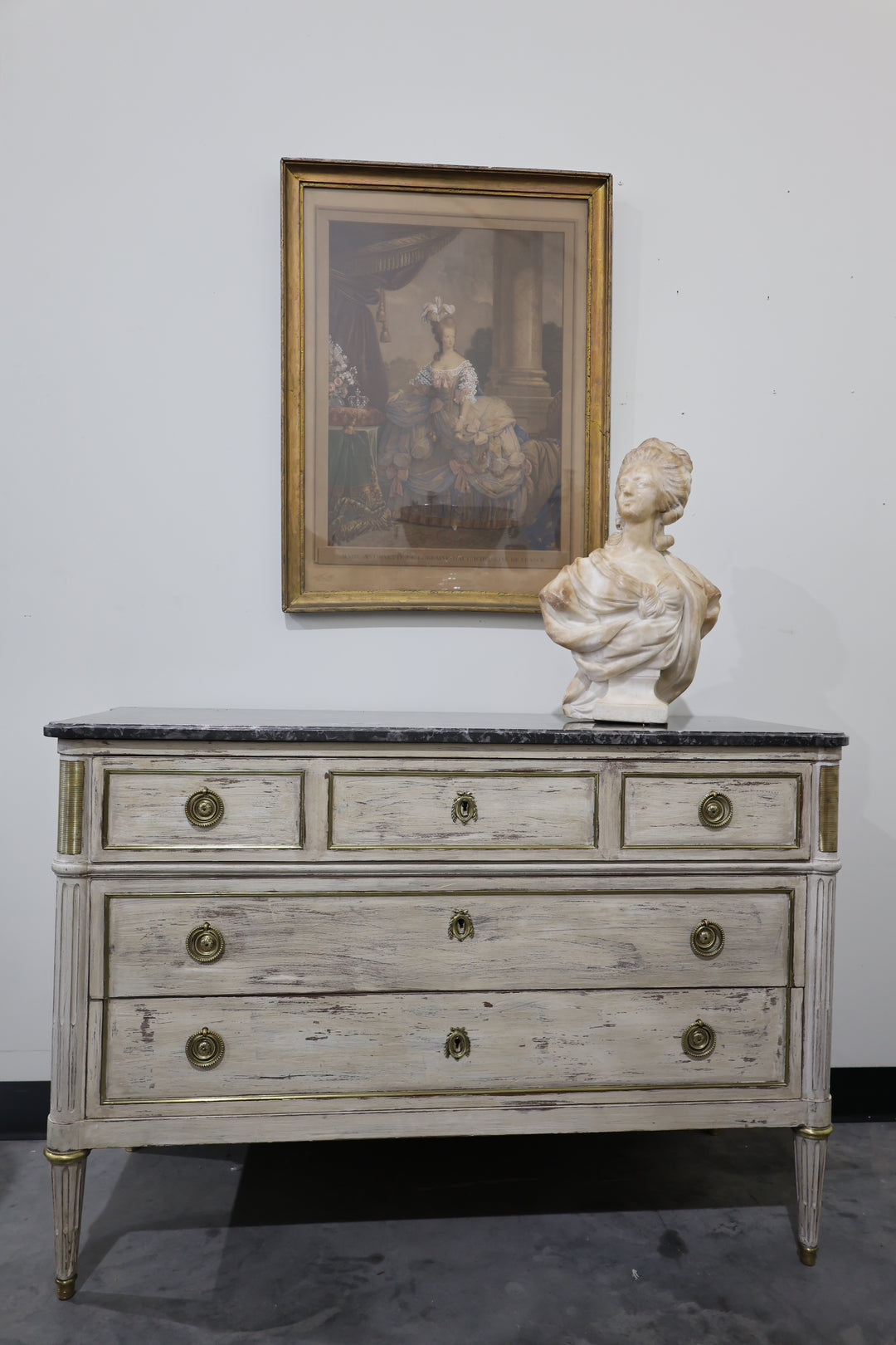 Louis XVI Revival Painted Commode