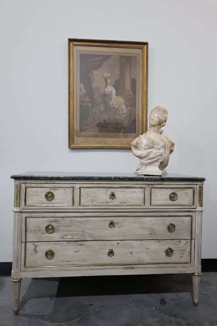 Louis XVI Revival Painted Commode