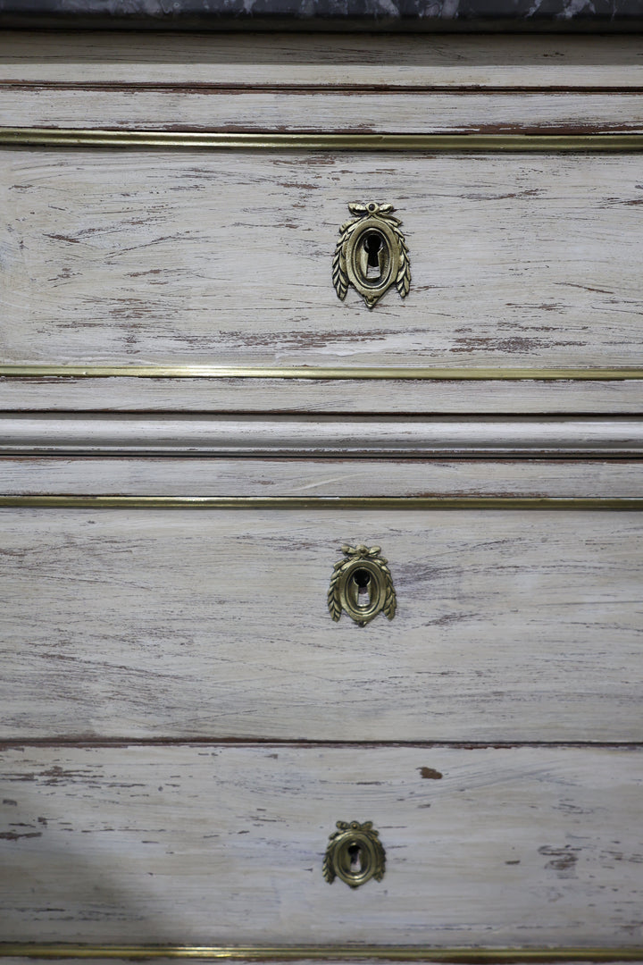 Louis XVI Revival Painted Commode